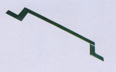 Titanium coated copper and zirconium coated copper anode