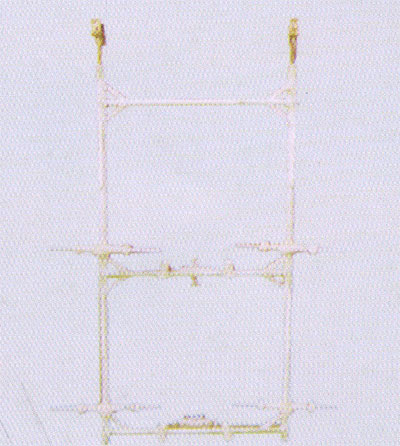 Aluminum wheel pylon (PP casing)