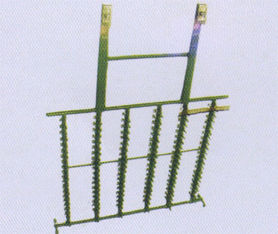 Clamped hanger
